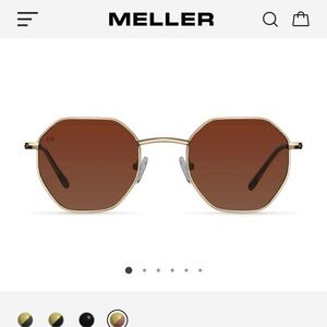 Meller Endo Sunglasses - gold / kakao